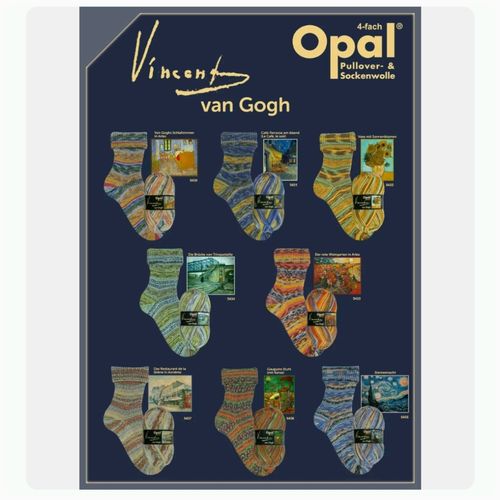 Opal, van Gogh 4- fach